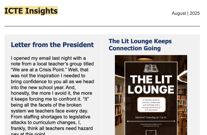 August 2025 Newsletter