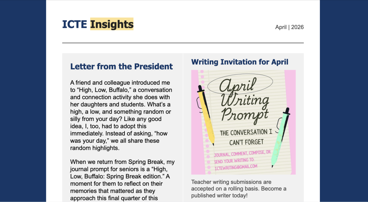 April 2026 Newsletter